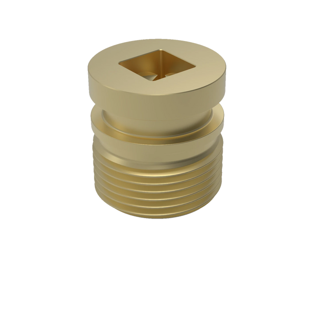Brass Plug-Pig Popper