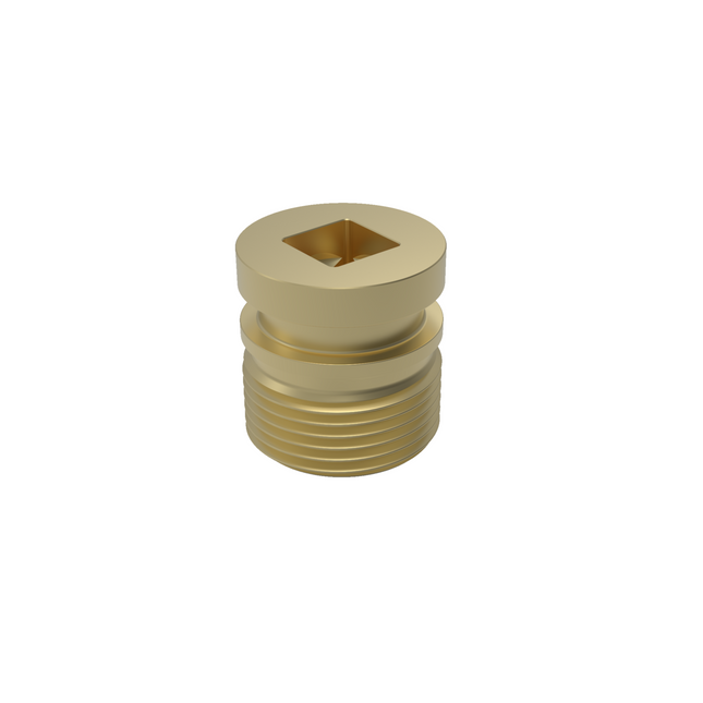 Brass Plug-Pig Popper
